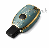 Etui TPU 477 - Mercedes - niebieskie